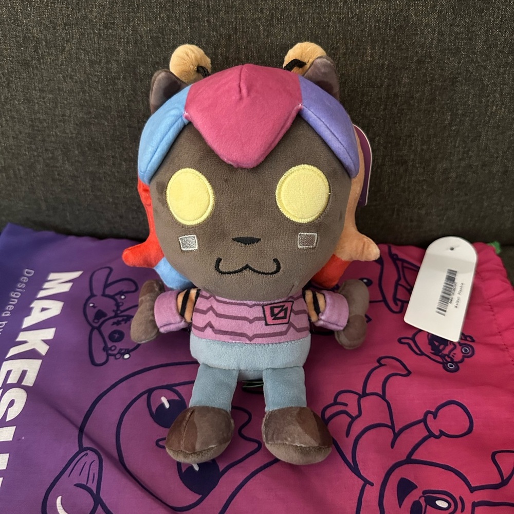 Melbot Plush Youtube Melodynosurname anime furry memes‎ Makeship Only 625 RARE!